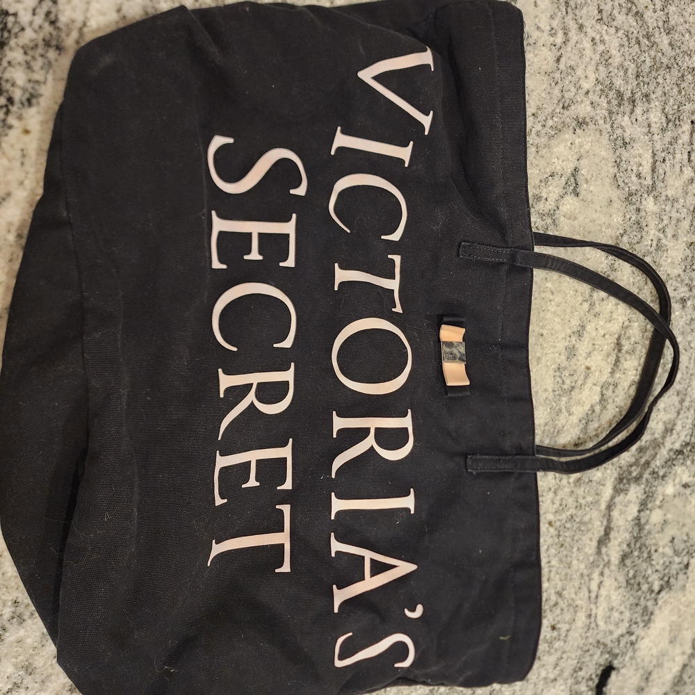 Victoria's Secret Black Tote Bag